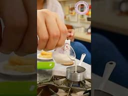 KITCHEN TOYS REAL COOKING DONUT 🍩 🥰 #shorts