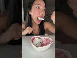 3pm Dessert ❤️ #dessert #mukbang