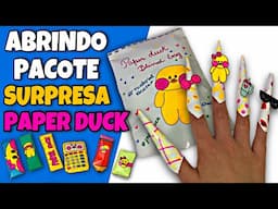 ABRINDO PACOTE SURPRESA PAPER DUCK | Paper Duck blind bag
