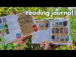 March Reading Journal pages!