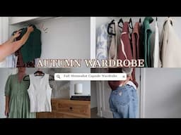 🍂 FALL CAPSULE WARDROBE | Extreme Minimalist Capsule Wardrobe For Autumn | CARLY HAMPTON