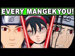 All 19 Mangekyou Sharingan Users and Their Powers Explained! (Naruto / Boruto)