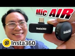 Mở hộp - Hướng dẫn sử dụng Insta360 Mic AIR - Các dòng DJI Mic cũng phải lo lắng