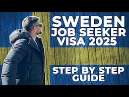SWEDEN 🇸🇪 JOB SEEKER VISA 2025 | APPLY NOW TO WORK IN EUROPE WITHOUT JOB OFFER ! #jobseekervisa