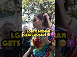 🏳️‍🌈😂‼️ WOMAN GETS COOKED BY CHRISTIAN!