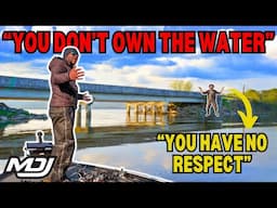 ANGRY FISHERMAN Thinks He OWNS The Water (Redcrest Practice - Lake Guntersville)