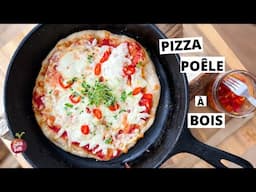 COMMENT CUIRE UNE PIZZA AU POÊLE À BOIS ?