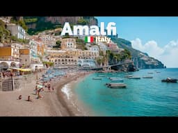 Amalfi Coast, Italy 🇮🇹 – Every Image Looks Like a Painting | 4K HDR Walking Tour
