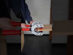 edging with the Bessey EKT55 one-handed edge clamp ​⁠@BesseyToolsDeutsch