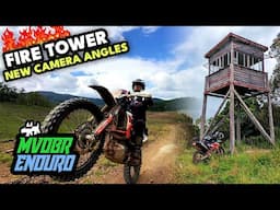 Epic Ride Footage: Fire Tower Exploring KTM 690 Enduro - MVDBR Enduro #372