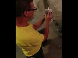 RadonSeal Concrete Crack Repair DIY Kit! #shorts