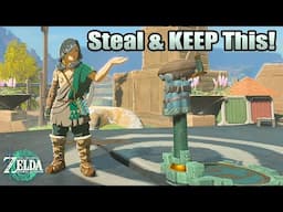 How to Steal and KEEP the Racing Course Steering Stick | Tears of the Kingdom