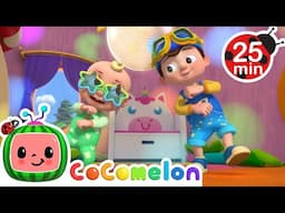 How To Have A CoComelon DISCO Clean Up! | CoComelon Nursery Rhymes & Kids Songs [ 25 MIN LOOP ]