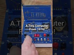 Programming an RCA Microtutor computer from 1976!  #retro #vintagecomputing #shortsfeed