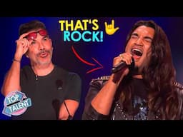That’s a CLASSIC! 🤘 Best Rock Auditions That Made The Judges LOSE IT!