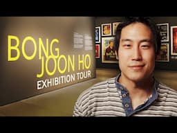 LAST OF US' Young Mazino Tours the Bong Joon Ho Exhibition at the Academy Museum