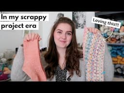 Ep. #25: A scrappy project, shop update and sweater knitting | TMC knitting podcast