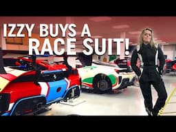 Izzy Hammond Goes Race Suit Shopping!