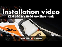 KTM 690 MY19-23 tank installation - RADE/GARAGE