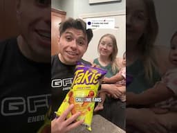 Trying Chile Limon Takis! 🌶️🍋‍🟩