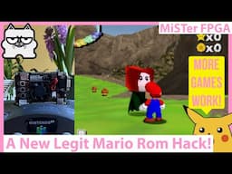 An Incredible New Mario 64 Rom Hack! More N64 MiSTer FPGA Games Work!