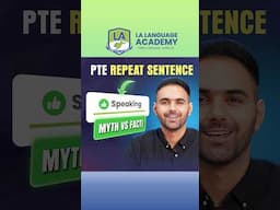 PTE Repeat Sentence Myth vs Fact 😱😎 #shorts #youtubeshorts #pte #ptespeakingtips