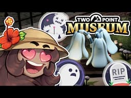Delving into GHOST Academies & Ghostly Plants?! 🏦🦕 Two Point Museum: Science & Spooks! • #36