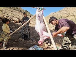 Eid Sacrifice in the Mountains 🐑 | Halimeh Returns Home for the Celebration!