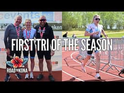 Road to Kona Ep. 3 || First triathlon of the season. WE ARE BACK RACING!