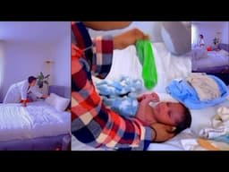 Morning Routine with my new Born Baby