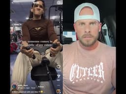 Getting upset at someone for walking behind you is a whole new level of narcissism in the gym.