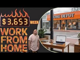 HOME DEPOT IS PAYING $15,833/MONTH | WORK FROM HOME | REMOTE WORK FROM HOME JOBS | ONLINE JOBS