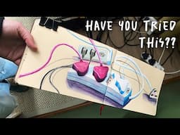 Nervous to Sketch in Public? Try This First