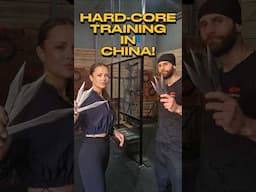 HARD-CORE Knife Throwing Training In China