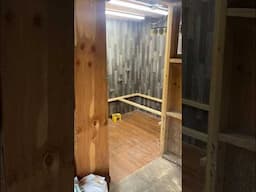 Renovating the Chicken Coop - Part 4 #chickencoop #diy #shorts