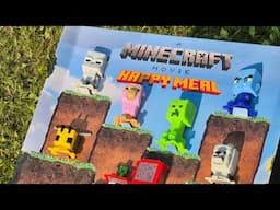 McDonald's Minecraft Movie Display Giveaway winner