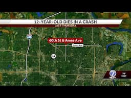 Omaha Police investigates crash, killing a 12-year-old
