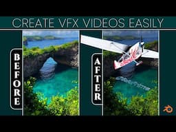 How to create VFX videos using Blender 3D | Blender tutorial