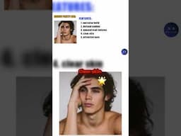 What Makes Robust Pretty Boys Attractive ? #huntereyes #lookmaxxing #mewing #fatloss