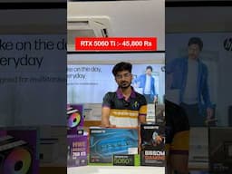 1.05 Lakh Rs Gaming & Editing Pc Build in India | RTX 5060 Ti  #shorts #pcbuildshorts