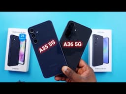 Samsung Galaxy A36 5G vs A35 5G Speed test, Camera test, Performance test, ETC.