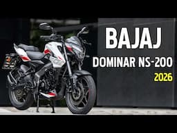 BAJAJ DOMINAR NS200 - 2026 - VEJA TUDO QUE MUDOU !!!