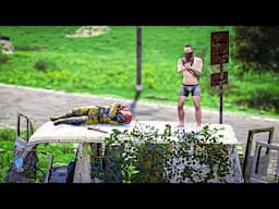 a cheater killed me and got banned instantly? 🤠 - SOLO VANILLA RUST #5 S160