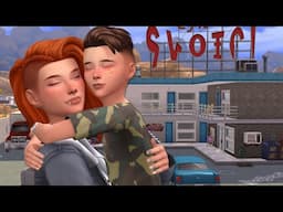 Hago su habitación del MOTEL ~ Los Sims 4