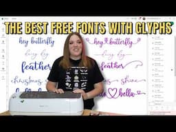 The Best Free Fonts With Glyphs For Cricut