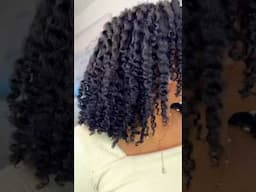 The perfect twist out #shorts #hair