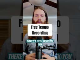 Free Tempo Recording Mode is a hidden gem in Logic Pro #musicproducer #logicprox