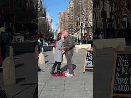 $1 to kiss. $1000 to propose.