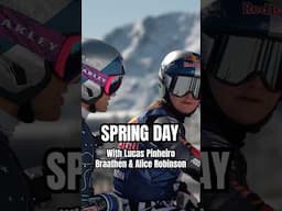 Spring Camp with Lucas and Alice ☀️ #shorts #fis #fisalpine
