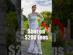 Why I Shot a Luxury Wedding in Italy on a $200 lens?
